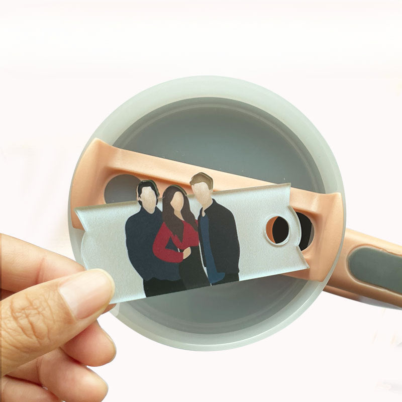 Wholesale 40OZ Cup Fittings, Acrylic Brand, Sheet Top Lid Accessories